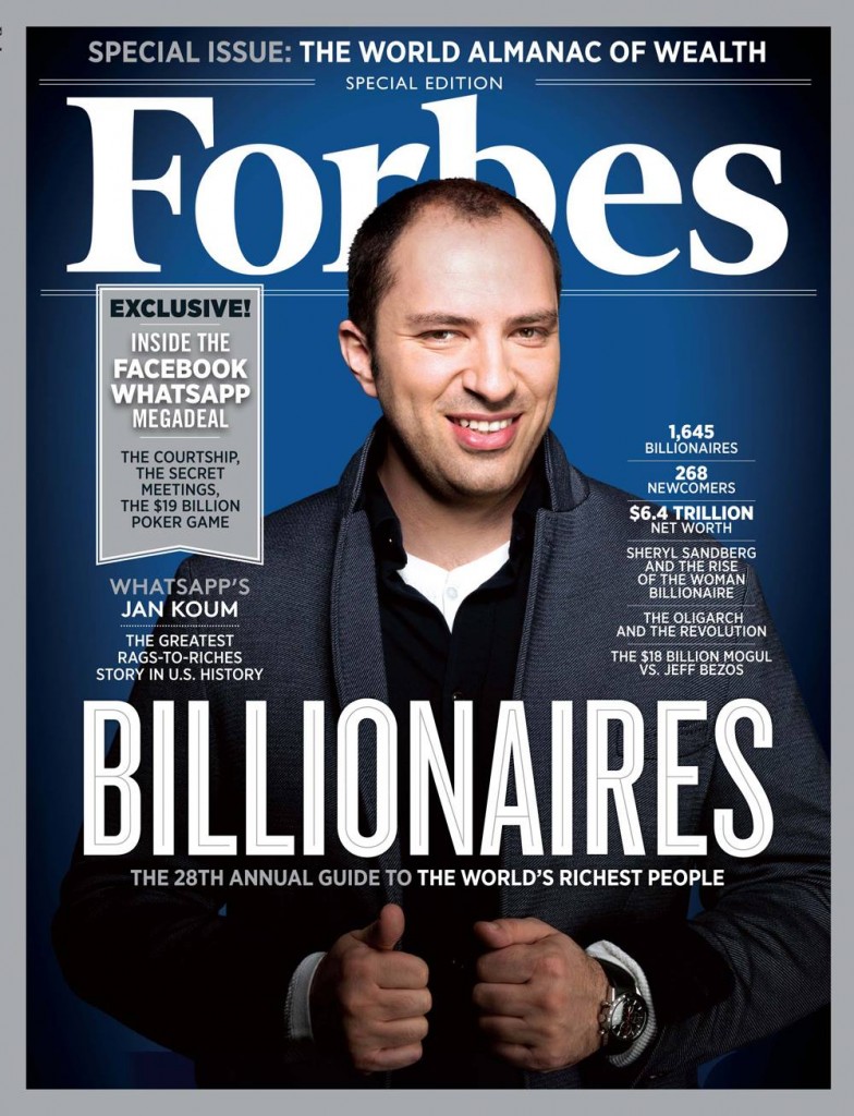 Кум на обложке американского Forbesforbes.com
