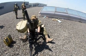 Силовики уничтожили зенитную установку террористов  в Донецке. Фото: AFP 