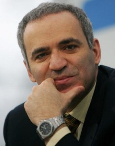 Russian author and former world chess ch
