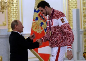 Путин награждает спортсменов