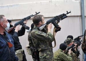 Луганск, 29 апреля. Фото AFP