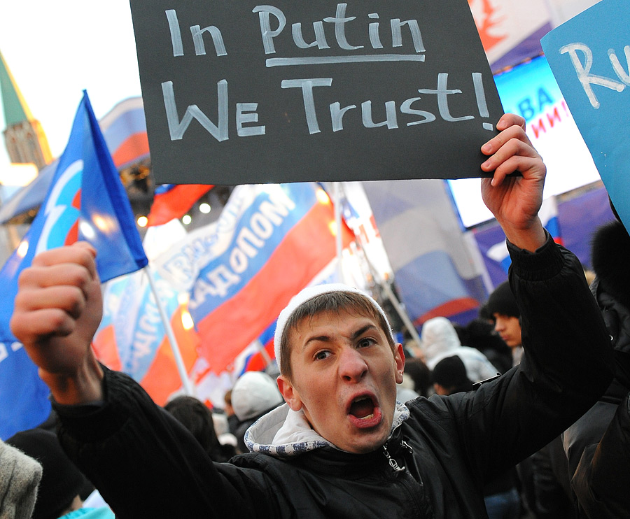 Путина на выборах готовы поддержать почти 70% россиян