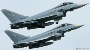 Истребители Eurofighter немецких военно-воздушных сил