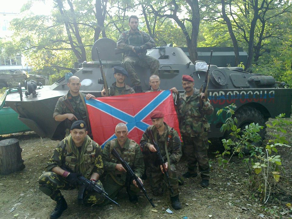 Отряд террористов-иностранцев в Донецкой области