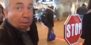 Лукьянченко заметили в аэропорту Брюсселя / скриншот 