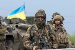 Украинские военнослужащие в зоне АТО ТСН