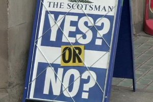 Лидер ШНП потребует референдум, если Кэмерон не предоставит больше полномочий парламенту Шотландии