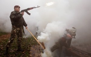 Фото: Reuters Белорусские военные на учениях под Минском
