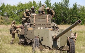 Плотный ответный огонь с украинской стороны заставил противника отступить