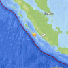 В Индонезии произошло землетрясение магнитудой 6,4