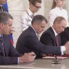 Путин, Аксенов, Константинов подписали договор о присоединении Крыма к России